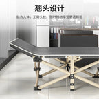 Hot Sale Portable Outdoor Folding Cot with Cushion Modern Design Adult Camping Bed for Hospital Outdoor